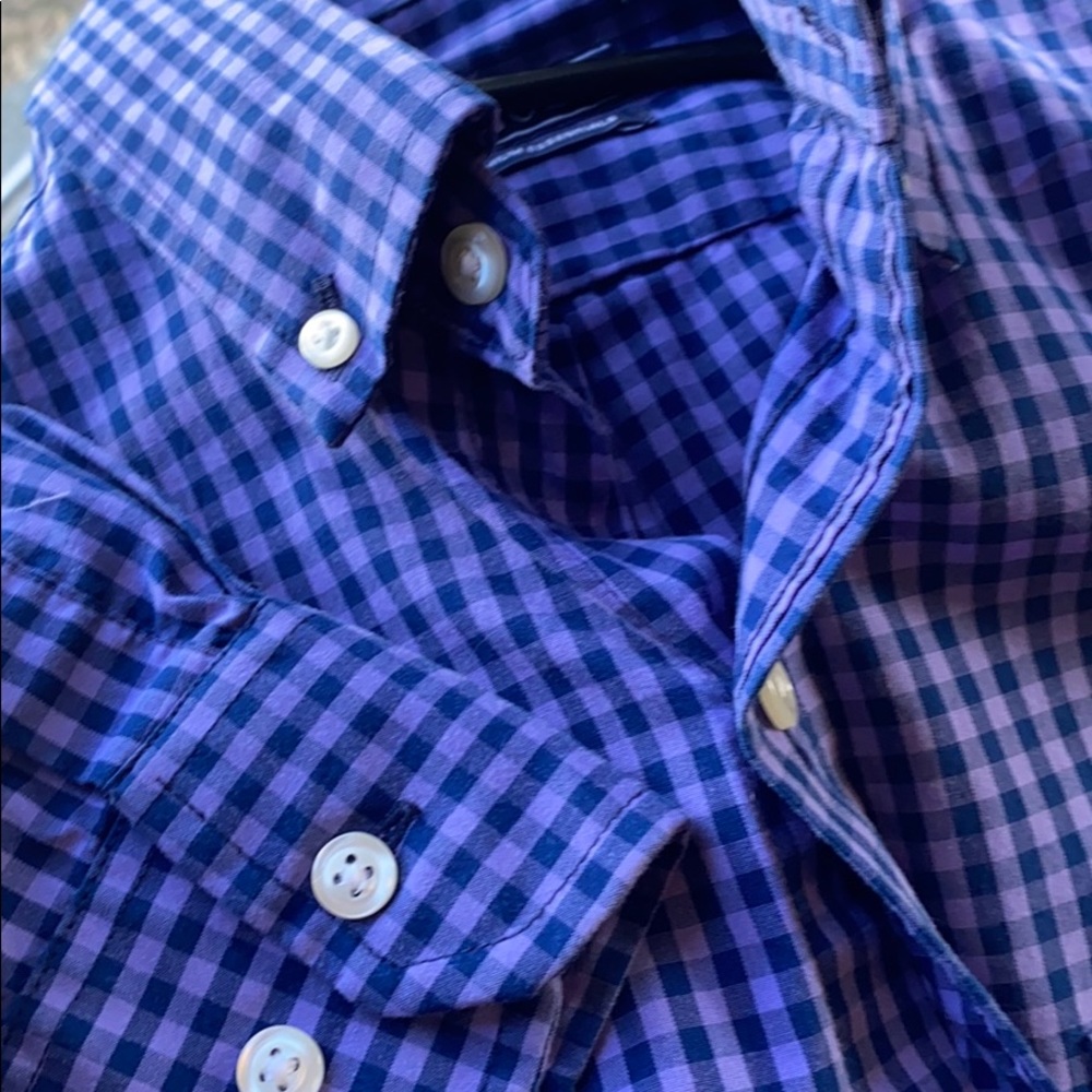 Purple shirt!